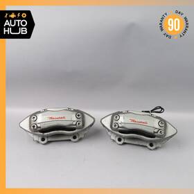 82336904 Maserati 04-17 Quattroporte Front Left And Right Brake Caliper Calipers Set Oem