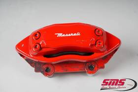 82337005 Maserati 08-16 Granturismo M145 Front Left Red Brake Caliper Lh 36k Oem
