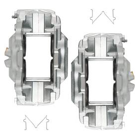 343538 Maxpeedingrods Pvxmh9 Front Brake Calipers L&r For Toyota 4runner Lexus Gx470 03-09 34353