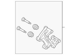 K011-26-29x Mazda Genuine Disc Brake Caliper Bracket