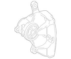 Mercedes-benz 000-423-72-00 Genuine Mercedes-benz Piston Housing