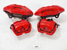 0004237600 Mercedes-benz 2017-2020 Oem W213 E43 E63 Amg Front Rear Brake Calipers Brembo Set