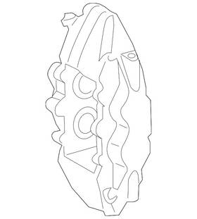 002-420-27-83-64 Mercedes-benz Genuine Exchange Parts Kit Brake Caliper