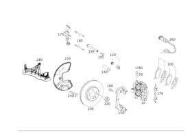 166-421-05-81 Mercedes-benz Genuine Piston Housing