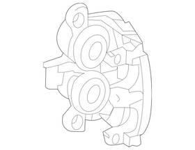 Mercedes-benz 166-421-40-98 Genuine Mercedes-benz Fixed Caliper