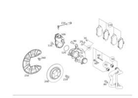 172-423-05-81 Mercedes-benz Genuine Piston Housing