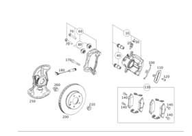 207-421-05-81-64 Mercedes-benz Genuine Piston Housing