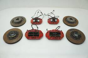 2184214998 Mercedes-benz Set Front Rear Left Right Brake Calipers E63s Amg W212 14-16