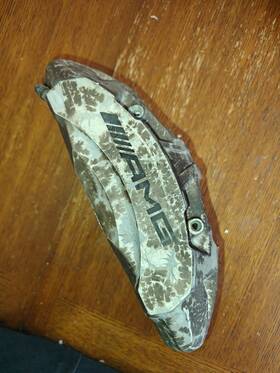 2474217000 Mercedes-benz 2020 2021 2022 2023 Amg Cla35 Right Front Brembo Brake Caliper
