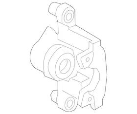 Mercedes-benz 447420800080 Genuine Caliper