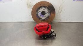 536-10273r Mercedes-benz 20 E63s Amg W213 Brake Caliper With Rotor Rear Right Passenger Red
