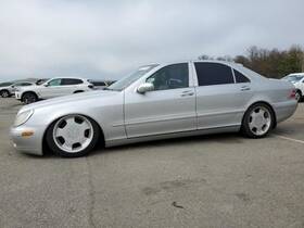 536-59124al Mercedes-benz Driver Caliper 220 Type Rear S500 Rwd Fits 00-03 S-class 606765