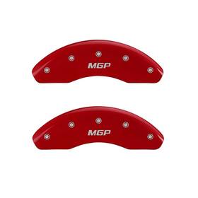 32018smgprd Mgp Red Caliper Covers Set Of 4 Fits 2008-16 Chrysler Town And Country