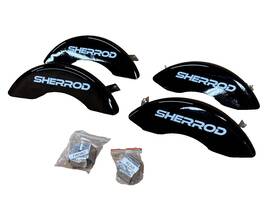 55007scusdf Mgp New Gloss Black Caliper Covers For 19-25 Ram 2500-3500 Sherrod