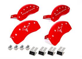 10202smb2rd Mgp Caliper Cover 15- Mustang Covers Red