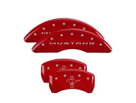 Mgp10200smb2rd Mgp Caliper Cover 10200smb2rd 15- Mustang Covers Red