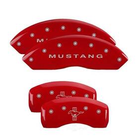 10017smbprd Mgp Caliper Covers Disc Brake Cover Fits 00-01 Ford Mustang