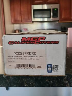 10119sspord Mgp Caliper Covers Brake Hydraulics - Disc Cover