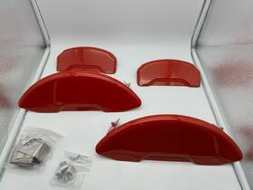 10252smgprd Mgp Caliper Covers 2020-2025 Ford Explorer Standard Red Previous Installed