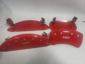 12001 Mgp Caliper Covers Rare F Front/rear Red Brake Cover