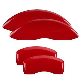 12204sclcrd Mgp Caliper Covers Brake For 2011-2024 Dodge Durango Requires 17 Inch Wheels