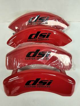 14004sdsif Mgp Caliper Covers Brake Red Engraved Dsi Custom Vehicles Set Of 4