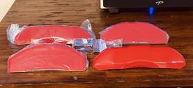 14252sclcrd Mgp Caliper Covers - Chevy Silverado 2019-2024