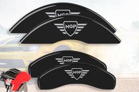 14260smgpbk Mgp Caliper Covers 2021-2023 Chevrolet Traverse Front Rear Black Inch Brake Disc