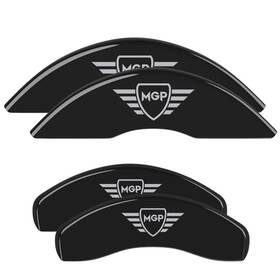 16221smgpbk Mgp Caliper Covers For Toyota Sienna 2011-2020 Front Rear Set Disc Brake Cover