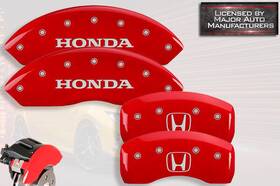 20203shohrd Mgp Caliper Covers 2019-2023 Inch Honda Passport Front Rear Red Brake Disc H