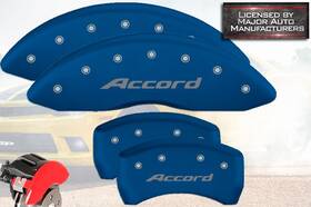 Mgp Caliper Covers 20225saccbl 2018-2024 Honda Inch Accord 2.0 Turbo Front Rear Blue Brake Disc