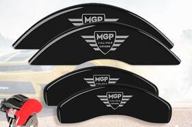 22015smgpbk Mgp Caliper Covers 1997-2000 Bmw 328i Base Front Rear Black Brake Disc
