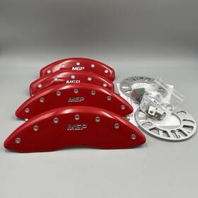 42006smgprd Mgp Caliper Covers Brake 2011-2018 Jeep Grand Cherokee - Red