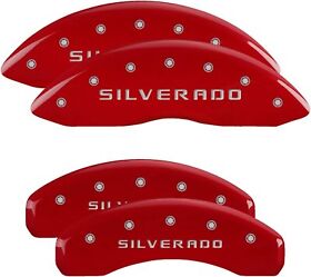 14252ssilrd Mgp Caliper Covers Red Brake For 2019-2020