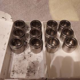 624-520 Mid America Motorworks 2006-2013 C6 Corvette Front Brake Caliper Ss Pistons Qty. 12