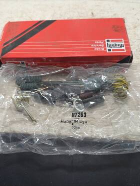 H7263 Mighty Brake Service Rear Hardware Kit Dodge 1983-89 Aries 84-93 Daytona