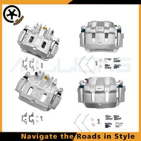 4b3600150 Millions Autoparts For 2000-2004 Ford F-250 F-350 Super Duty Front And Rear Brake Calipers With Bracket