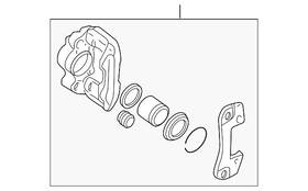 4605a478 Mitsubishi Genuine Caliper