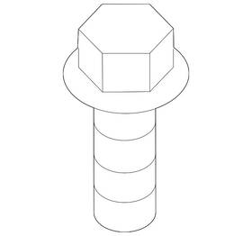 Ms240121 Mitsubishi Genuine Fuel Tank Assembly Mount Bolt
