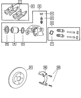 05011980aa Mopar Genuine Bracket 5011980aa