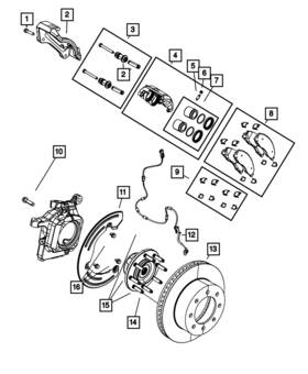 R8049150ad Mopar Genuine Disc Brake Caliper Assembly Remanufactured Right