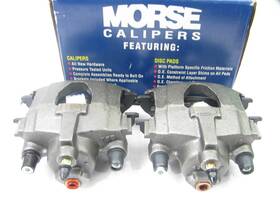 P4656 Morse Rear Brake Caliper Set And Pads For 1997-2000 Chrysler Mini-vans
