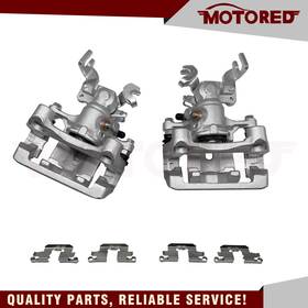 18b5003 Motored-parts 18b5002 Rear Disc Brake Calipers With Bracket For 2006-12 Ford Fusion Lincoln Mkz Mazda 6