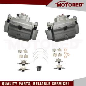 6e5z2b121b Motored-parts Front Left And Right Brake Caliper 2 For 2006-2013 Ford Fusion Lincoln Mkz Mazda 6