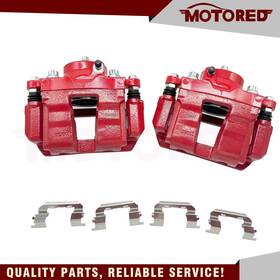 S6460 Motored-parts 2pc Brake Calipers Front For 2011-2014 Kia Optima Hyundai Sonata 2.0l 2.4l