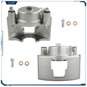 Motors-parter Am845aa493tor Set 2 Front Brake Calipers For Dodge Ram 2500 3500 4000 Gmc K3500 C3500