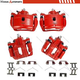 S2662 Nexus Autoparts 4x For 2003 - 2011 Honda Element Front And Rear Disc Brake Calipers With Bracket Kit