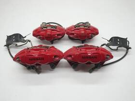 41001-1ea4a Nissan 2009-2020 370z Nismo Akebono Full Brake Caliper Set 4 Oem 49k Miles