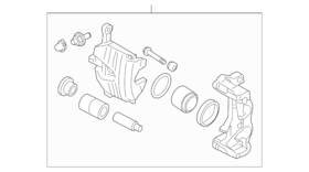 41001-1ea5a Nissan Genuine Disc Brake Caliper