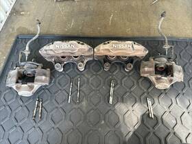 41001-45p00 Nissan 90-96 300zx Z32 26mm Aluminum Front And Rear Brake Calipers S13 S14 R32 Oem